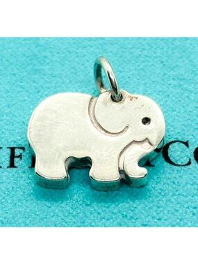 Tiffany & Co Sterling Silver 925 Elephant Never Forgets